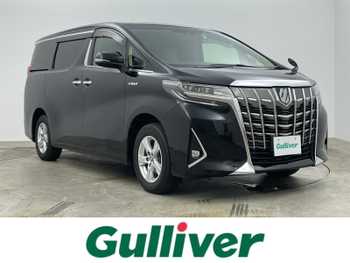 トヨタ アルファードハイブリット X 純正9型ナビ 純正エンジンスターター ETC