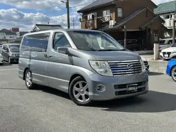 日産 エルグランド ハイウェイスター 純正ナビ/バックカメラ/パワーSドア