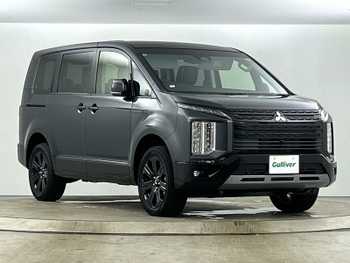 三菱 デリカＤ：５ シャモニー 登録済未使用車 ハーフレザー 全方位カメラ
