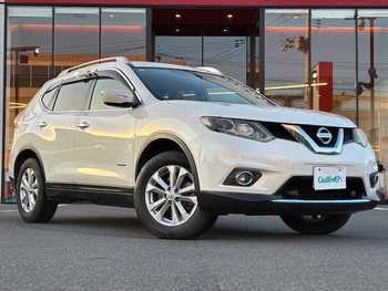 日産 エクストレイル ハイブリッド 20X エマージェンシーブレーキ PスタートCヒータービルトインETC純正AW