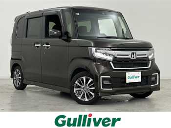 ホンダ Ｎ ＢＯＸ カスタム L 禁煙車/衝突軽減/ACC/両側電動/純正ナビ