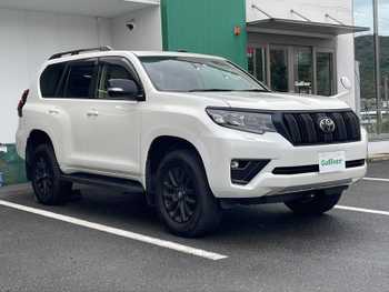 トヨタ ランドクルーザー プラド TX Lパッケージ マットブラED 9型ナビ サンルーフ 7人 ルーフレール ACC