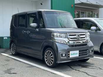 ホンダ Ｎ ＢＯＸ カスタム G ターボ Lパッケージ 両側パワスラ バックカメラ 純正ナビ