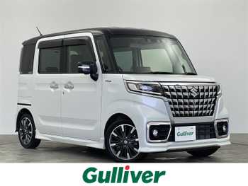 スズキ スペーシア カスタム HYBRID XS ターボ 純正ナビ 全方位 両パワ ドラレコ ETC 禁煙