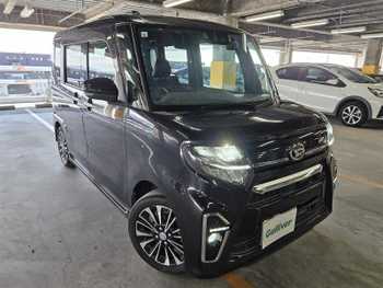 ダイハツ タント カスタム RS ワンオーナー 禁煙車 社外ナビTV 両側Pスラ