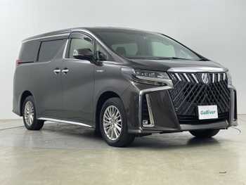 トヨタ アルファードハイブリット SR Cパッケージ 寒冷地/サンルーフ/ フリップダウン/ ETC