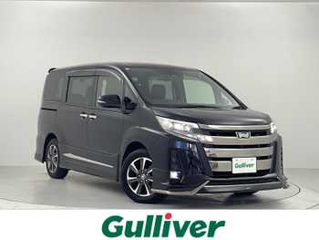 トヨタ ノア Si ダブルバイビーⅡ 純正10型ナビ 後席モニタ エアロ Dミラー