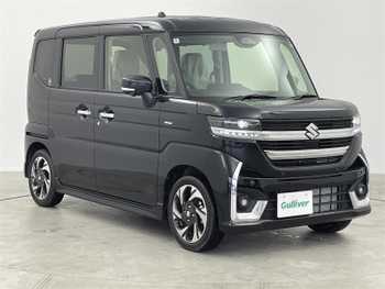 スズキ スペーシア カスタム HYBRID XS 未使用車　純正ナビ　全方位カメラ　
