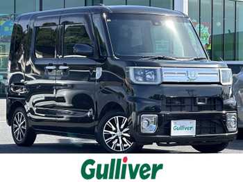 ダイハツ ウェイク G ターボ SA Ⅱ 4WD 純正ナ LED 両側パワスラ スマートキー