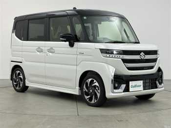 スズキ スペーシア カスタム HYBRID XS 届出済未使用車 純正ナビ 全方位モニター