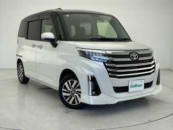 トヨタ ルーミー カスタムG 純正ナビ バックカメラ 前後ドラレコ ETC