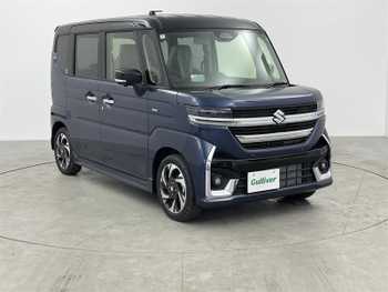 スズキ スペーシア カスタム HYBRID XS 登録済み未使用車　純正メモリーナビ　TV