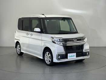 ダイハツ タント カスタム RS トップED SA Ⅲ 純正ナビ 社外フリップダウン 衝突軽減 ETC