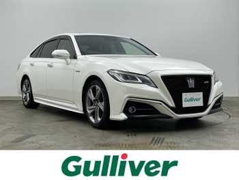 トヨタ クラウン ハイブリッド RS アドバンス サンルーフ 純正8型ナビ 追従型クルコン