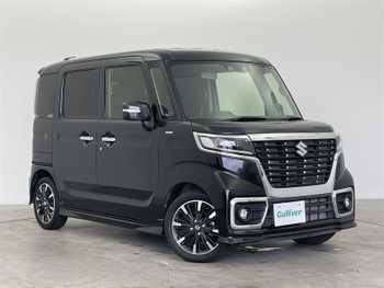 スズキ スペーシア カスタム HYBRID XS 社外ナビ Bカメ 両側パワスラ 衝突軽減 ACC