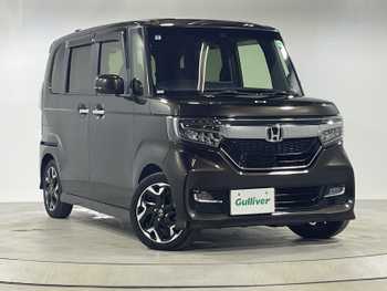 ホンダ Ｎ ＢＯＸ カスタム G L ターボ ホンダセンシング 8型ナビ 後席モニター ホンセンシング ETC