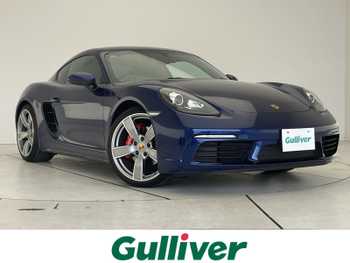 ポルシェ ７１８ケイマン S 純正ナビ シートヒーター Bカメラ 衝突軽減