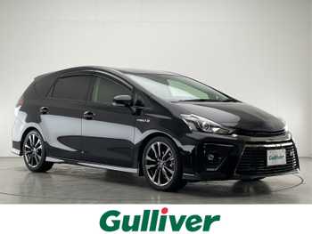 トヨタ プリウス α S ツーリングセレ GRスポーツ 禁煙車 純正9型ナビTV ハーフレザーシート