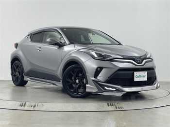 トヨタ Ｃ－ＨＲ G モード ネロ セーフティプラス モデリスタエアロ スカッフプレート 全方位