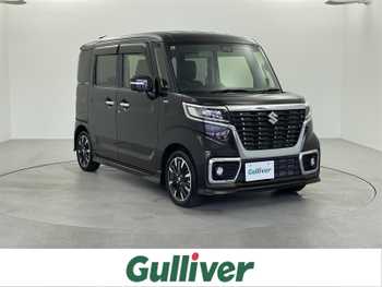スズキ スペーシア カスタム HYBRID XS 純正ナビ/シートヒーター/両側電動ドア
