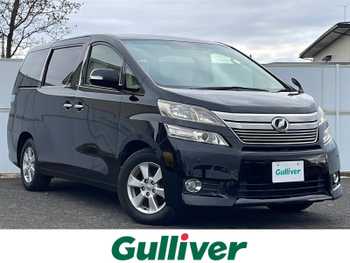 トヨタ ヴェルファイア 2．4X HDDナビ BT TV バックC 天吊りモニター