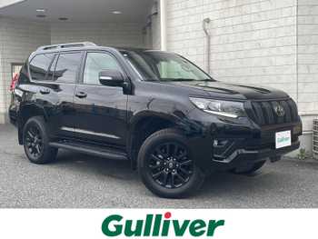 トヨタ ランドクルーザー プラド TX Lパッケージ マットブラED 禁煙1オナ　メーカーナビ　SR　黒革　ACC