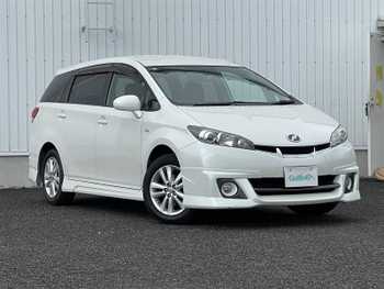 トヨタ ウィッシュ 1．8S 純正ナビパドルシフト前後ドラレコ