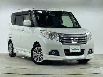 スズキ ソリオ HV MZ 社外7型HDDナビ 両側電動 スマートキー LED