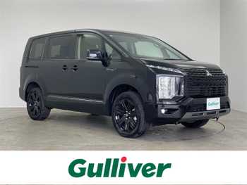 三菱 デリカＤ：５ シャモニー 登録済未使用車 社外11型ナビ 全方位 BSM