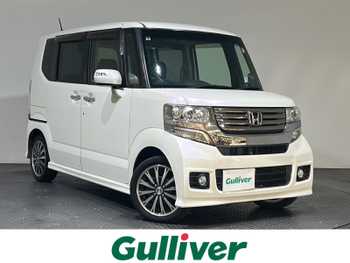 ホンダ Ｎ ＢＯＸ カスタム G ターボパッケージ ナビ BT フルセグ ETC 両側電動 クルコン