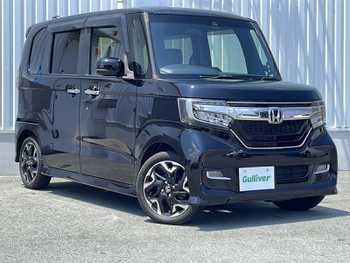 ホンダ Ｎ ＢＯＸ カスタム G L ターボ ホンダセンシング 社外ナビ バックカメラ 両側電動 衝突軽減