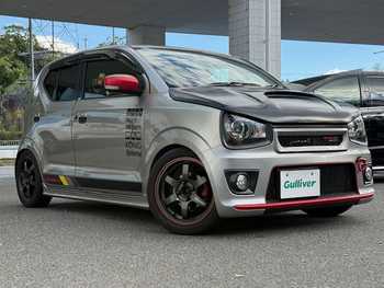 スズキ アルト ワークス 禁煙　マフラー　車高調　RAYSアルミ