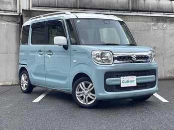 スズキ スペーシア HYBRID X 1オ-ナ- 外SDナビ 両パワスラ 全方位モニタ