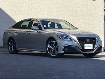 トヨタ クラウン ハイブリッド RS アドバンス メーカーナビ／オートスイング/黒革シート