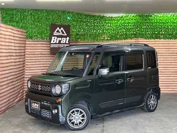 スズキ スペーシア ギア HYBRID XZターボ 衝突軽減ブレーキ ナビTV 両側電動スライド