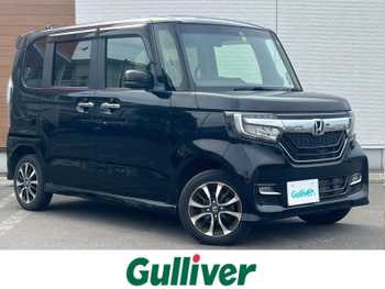 ホンダ Ｎ ＢＯＸ カスタム G EX ホンダセンシング 4WD　衝突軽減　純正ナビ　フルセグ　取説