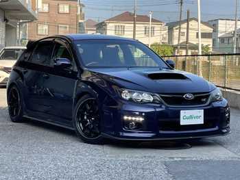 スバル インプレッサ ＷＲＸ STI A－Line 社ナビ Bカメラ ドラレコ 本革 STIエアロ