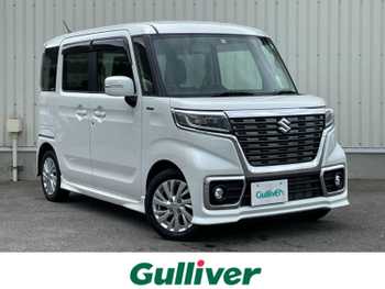 スズキ スペーシア カスタム HYBRID GS 4WD パワースライドドア メモリナビTV