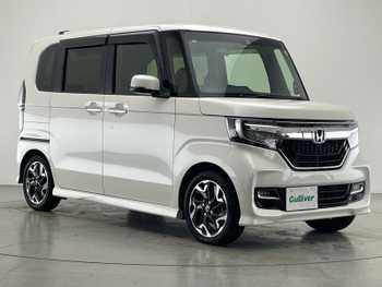 ホンダ Ｎ ＢＯＸ カスタム G L ターボ ホンダセンシング 禁煙車 社外ナビTV 両側電動スライドドア