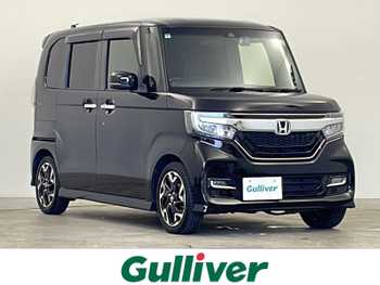 ホンダ Ｎ ＢＯＸ カスタム G L ターボ ホンダセンシング 禁煙 純正ナビTV バックカメラ 両側電動