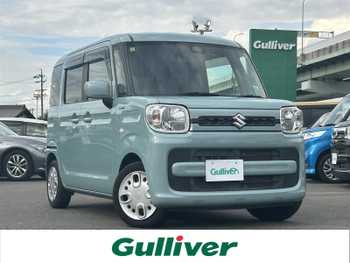 スズキ スペーシア HYBRID G 禁煙車 社外ナビTV Bカメ Pセンサー DCBS