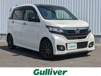 ホンダ Ｎ ＷＧＮ カスタムG SS 2トーンカラースタイルP 社外ナビ Bカメラ HID ETC クルコン 半革
