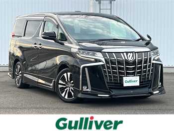 トヨタ アルファード SC フリップダウンモニター/サンルーフ/LED