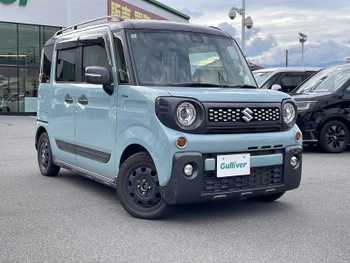 スズキ スペーシア ギア HYBRID XZ 社外ナビ バックカメラ 両側パワスラ BT