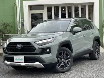 トヨタ ＲＡＶ４ ハイブリッド アドベンチャー パノラマルーフ　レザー　純正ナビTV