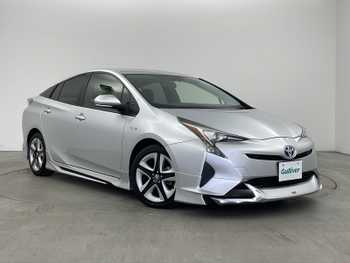 トヨタ プリウス S ツーリングセレクション ナビ TV ETC モデリスタエアロ 革シート