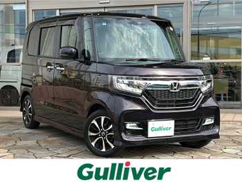 ホンダ Ｎ ＢＯＸ カスタム G L ホンダセンシング 社外ナビ 片側パワスラ ACC Bカメラ ETC