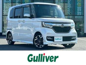 ホンダ Ｎ ＢＯＸ カスタム G L ターボ ホンダセンシング 純正ナビBカメラ両パワスラ デジタルミラー