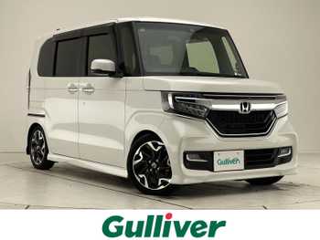 ホンダ Ｎ ＢＯＸ カスタム G L ターボ ホンダセンシング 8型ナビ 両側電動 シートヒーター  LED ETC