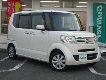 ホンダ Ｎ ＢＯＸ G Lパッケージ ワンオーナー　禁煙車　純正ナビ　Bカメラ
